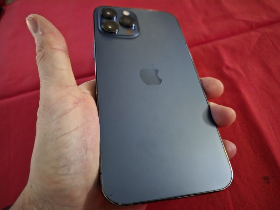 -Iphone 12Pro Max, 128Gb, 6Ram, bat: 100%, Blue, stare foarte buna, do