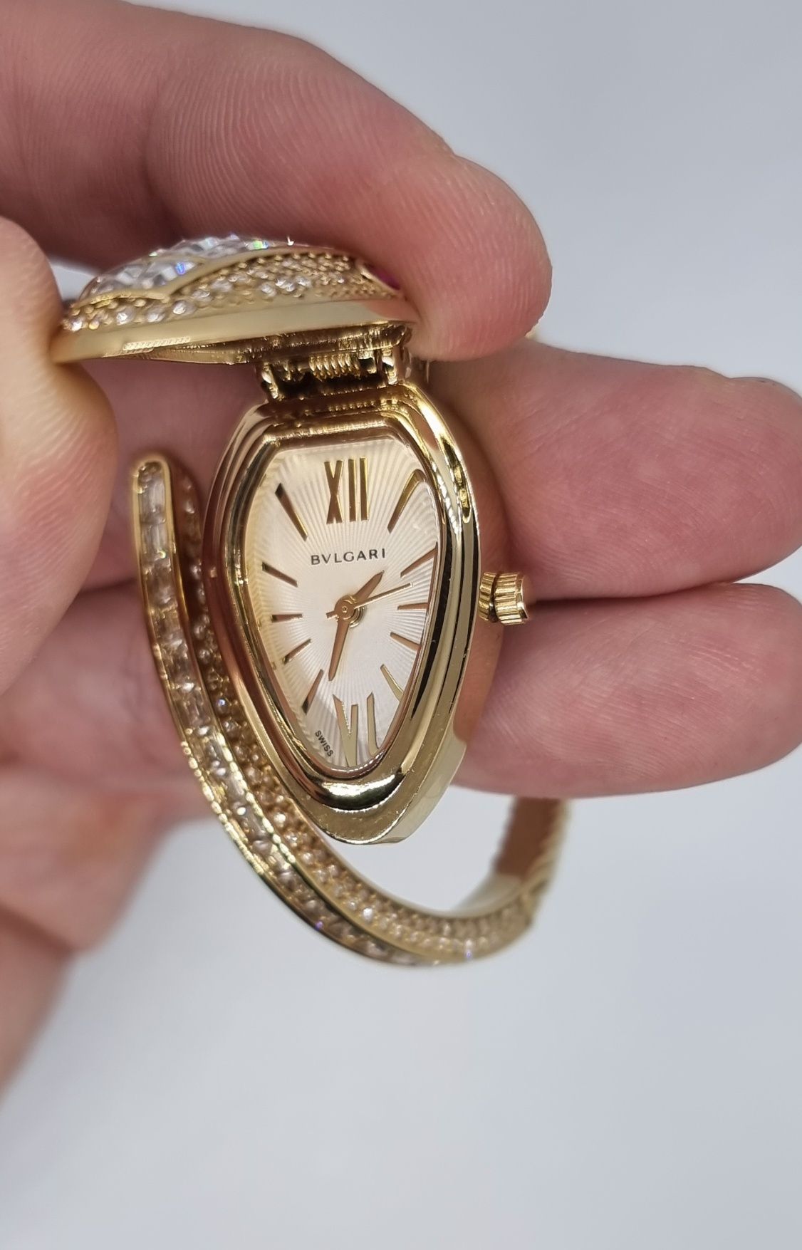 Дамски часовник Bulgari Serpenti Tubogas Watch silver