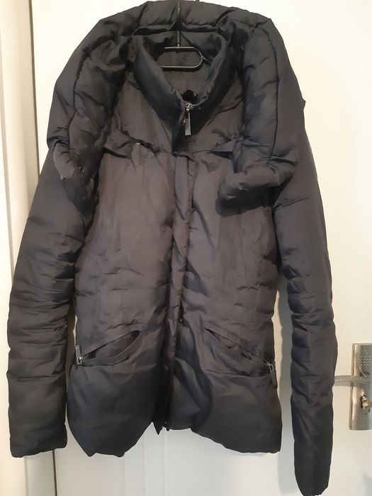 Geaca de iarna femei, calduroasa, culoare gri