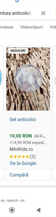 Centura anti colici&pernuță