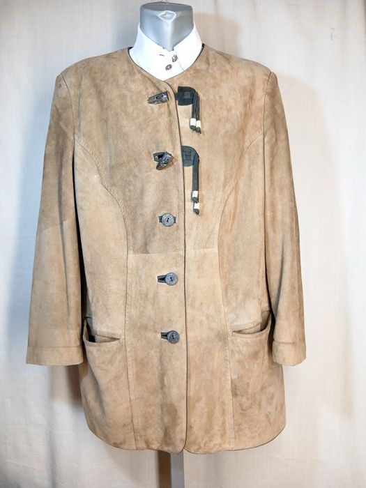 Sacou bavarez Nr 56/58, blazer Tracht barbati Oktoberfest, haina piele