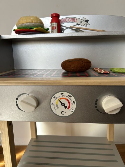 Дървено детско барбекю / грил