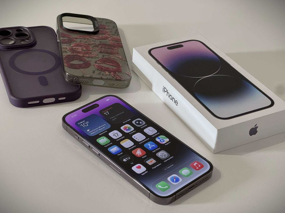 Бартер! iPhone 14 Pro Deep Purple (Лилав)
