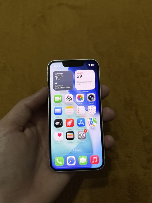 iPhone 13 mini Pink 256 GB 100% bateria impecabil