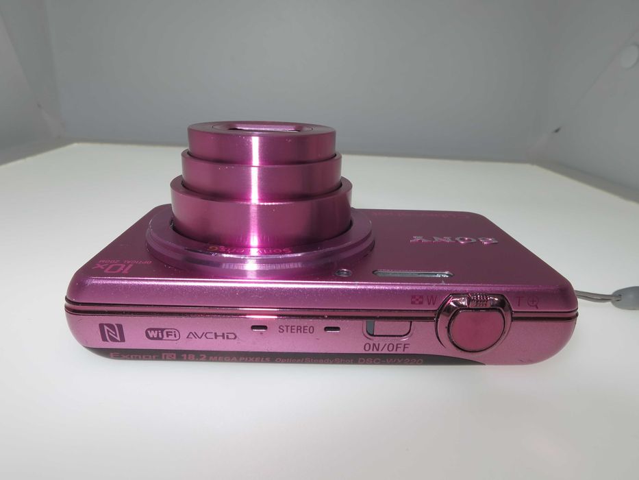 Sony Cyber-shot DSC-WX220 розов фотоапарат цифрова камерa FULL HD