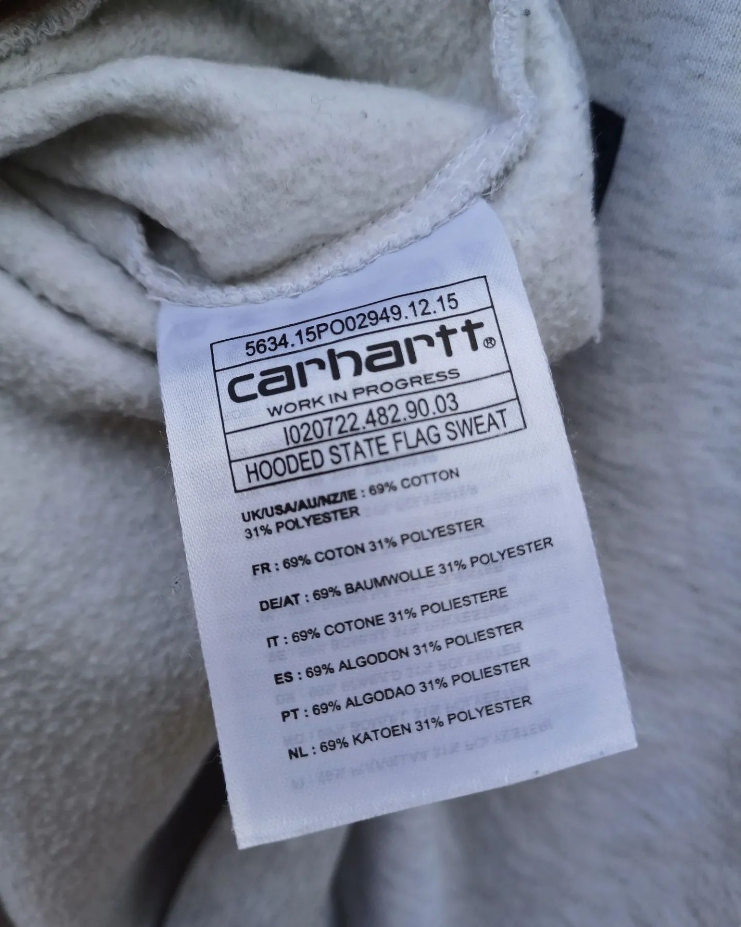 Carhartt Hooded State Flag Sweat