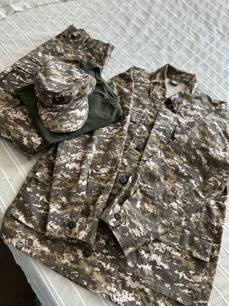 Военная одеджа на НВП