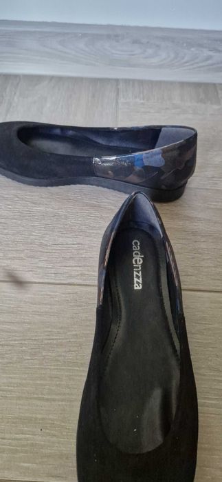 Pantofi din piele intoarsa Candeza NOI marimea 38 (picior ingust)