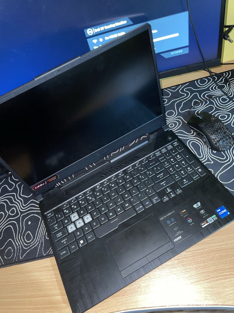 Laptop gaming Asus TUF aproape nou plus suport laptop cadou