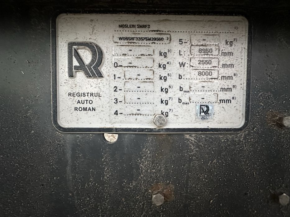 Semiremorca basculabila 2008