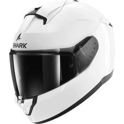 ТОП ЦЕНА Каска SHARK RIDILL 2 White Gloss,вградени очила NEW