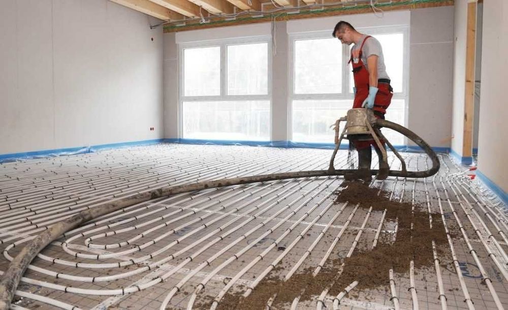 Стяжка пола сухая стяжка