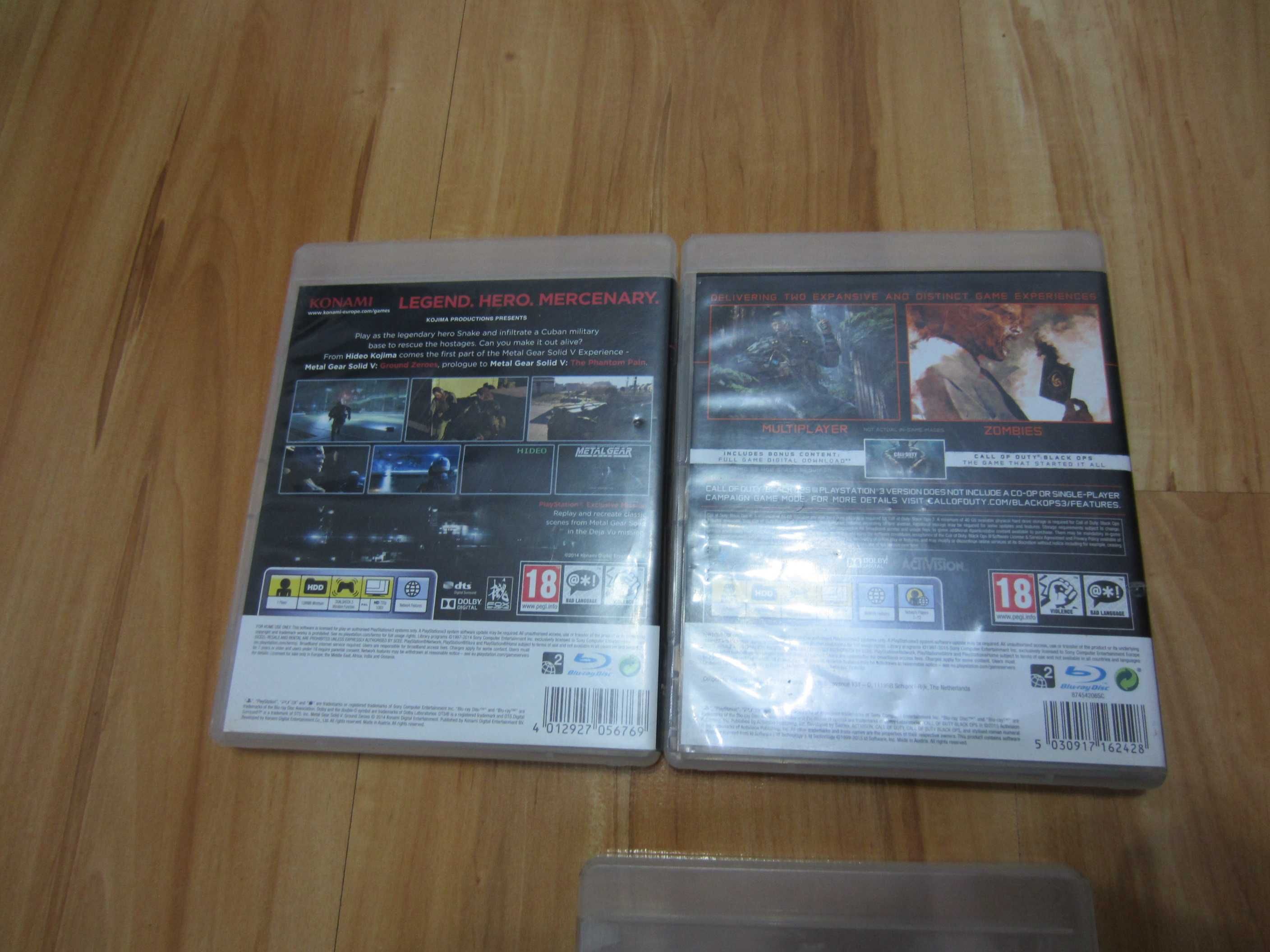 3 Jocuri PS3 Metal Gear Solid 5,Call of Duty Black Ops 2 si 3 -ieftine