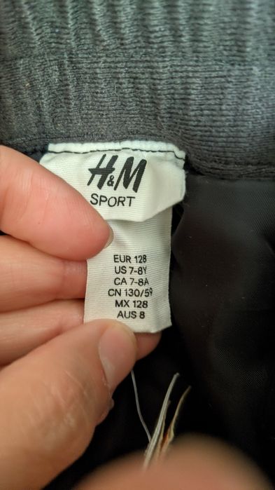 Комбинезон зимний размер на фото