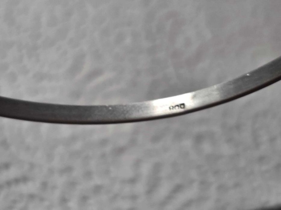 Bratara vintage argint mica fixa