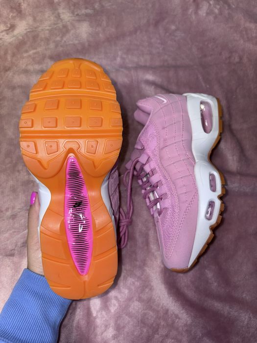 Pantofi 37 Nike airmax 95 new roz rose roze trandafir coral mov lila