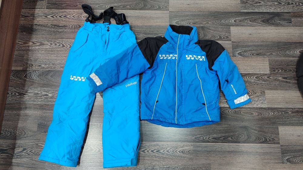 Зимен ски екип за 7-8 г