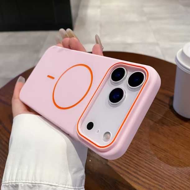 Husa silicon slim, 2 tones - iPhone, diverse culori