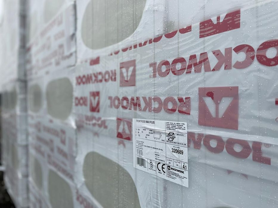 Vata Bazaltica Interior-Exterior Rockwool - Pret de fabrica!
