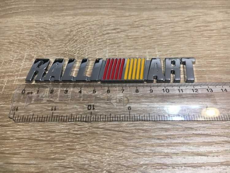 Емблеми надписи Мицубиши Mitsubishi Ралиарт Ralliart