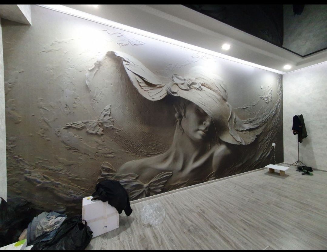 3D фотообои  бесшовные 7$