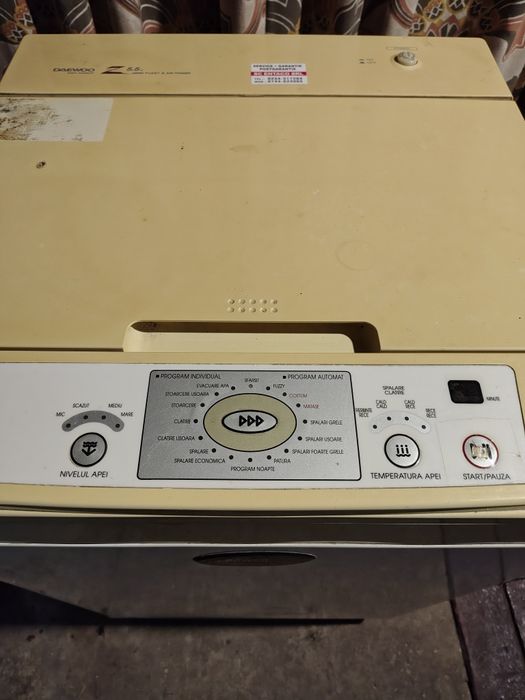 Mașină de spălat automată Daewoo DWF-5586DP Z, cu bule, funcțională