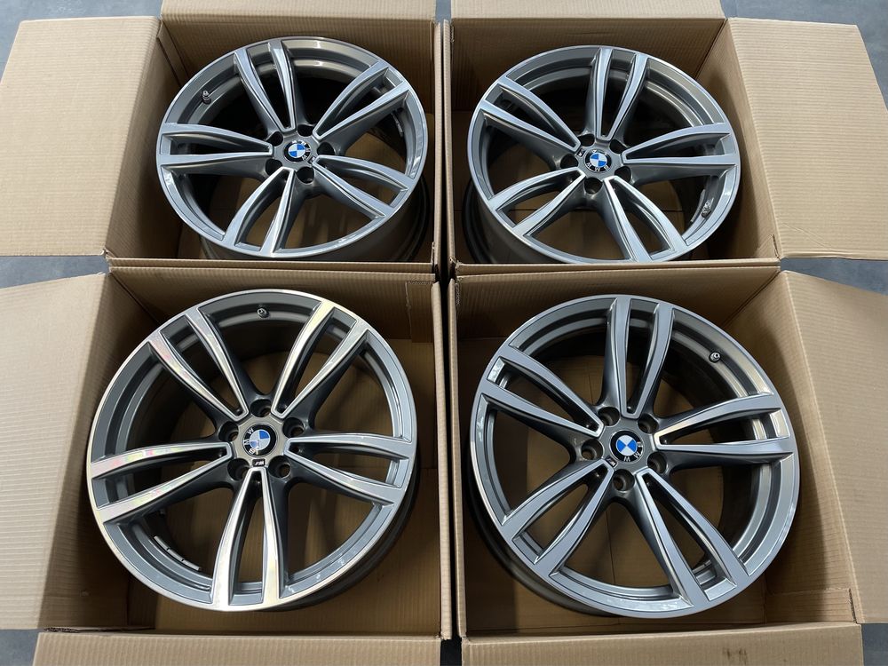 Jante R19 M Paket 5X112 Originale BMW Seria 5 6 7 8 G30 G32 G11 X3 X4