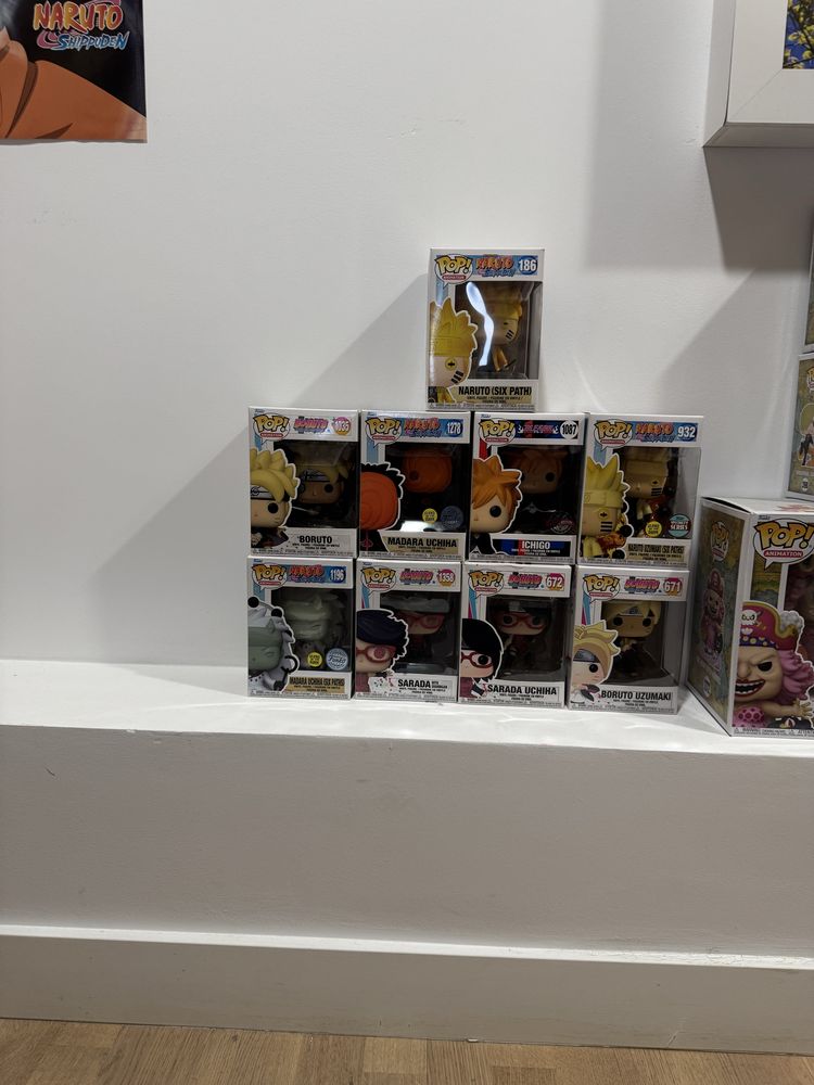 Funko one piece,naruto