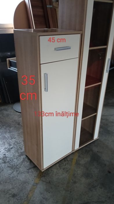 Set Mobilier Modern (2 Corpuri) - Ideal pentru Living/Dormitor/Birou