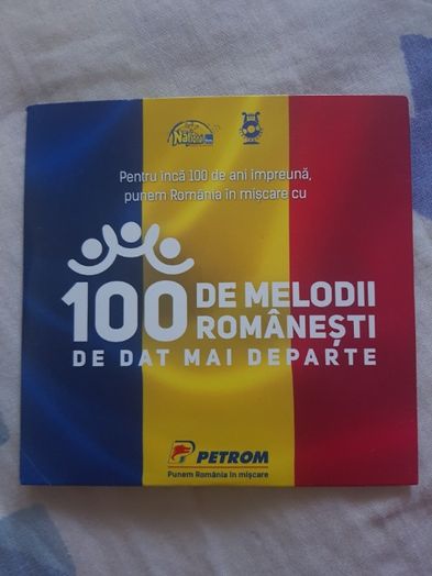 CD- MP3 - 100 de melodii Românești de dat mai departe - nou