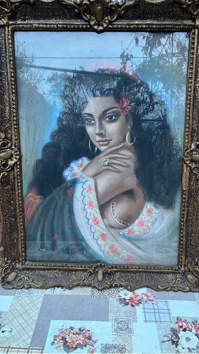 Tablou tiganca pastel