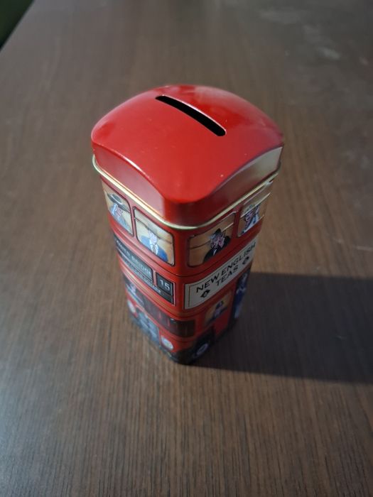 Pusculita Traditional English Teas - seif cu design britanic