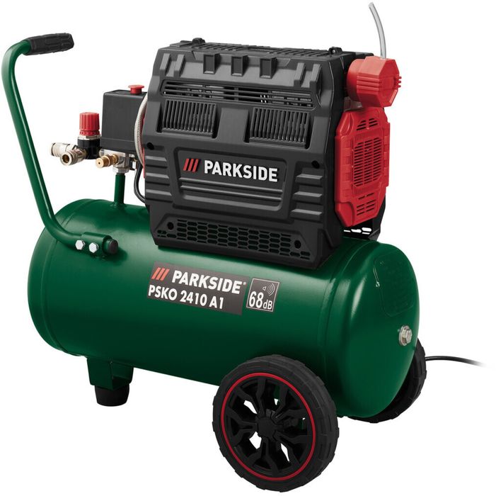 Compresor Silentios 24L 10 bari 2 pistoane