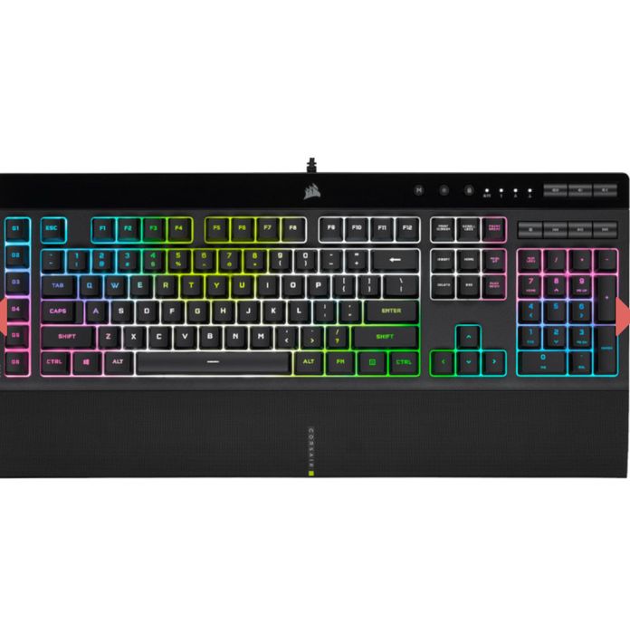 Tastatura gaming Corsair K55, iluminare RGB,