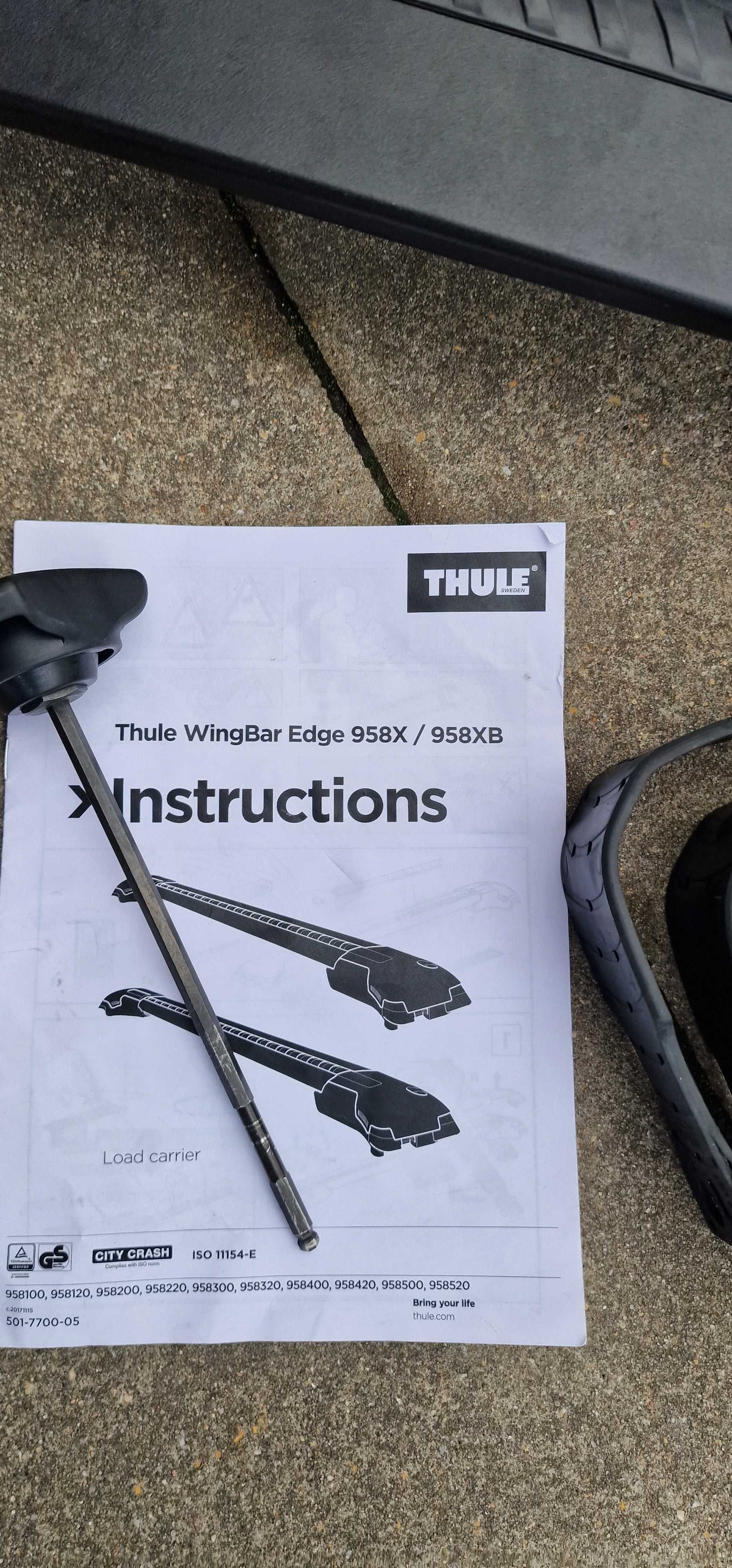 Thule wingbar edge -958x/958xb