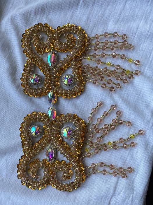 Қапсырма  -Қарсы ілгек ою,қазақща ою