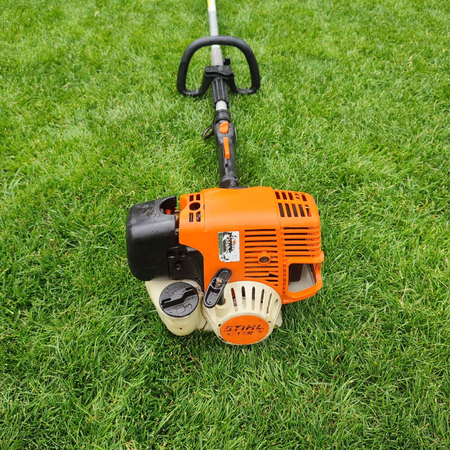 Stihl KM 130 foarfeca tuns tăiat gard viu