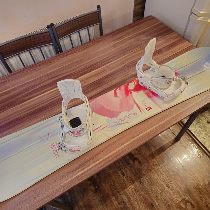 Placa Snowboard Avalanche Dazzle 150 cm cu legaturi Salomon M