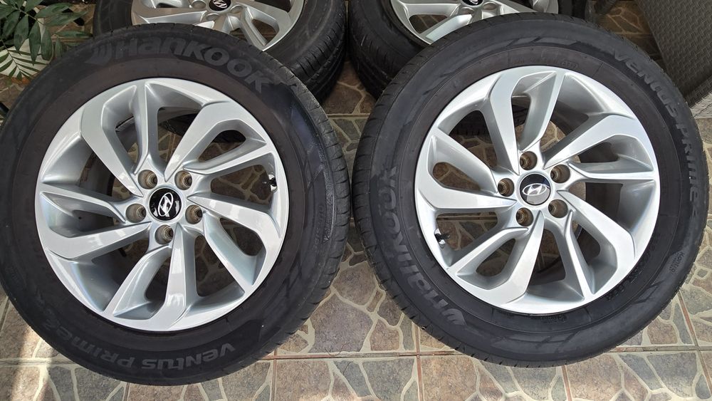 Jante aliaj Tucson 5x114,3 anvelope 225 60 R17 Hyundai