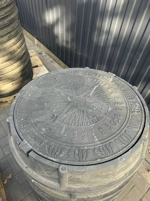 Люк пластиковый песчанно-полимерный люк канализационный полимерный