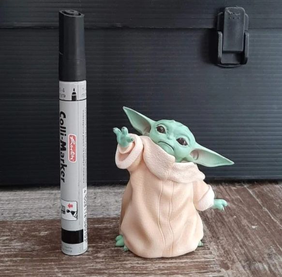 Figurina Baby Yoda The Mandalorian Star Wars 8 cm