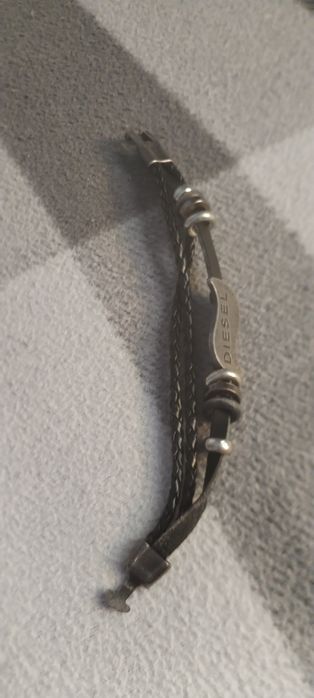 Bratara Diesel metal cu piele