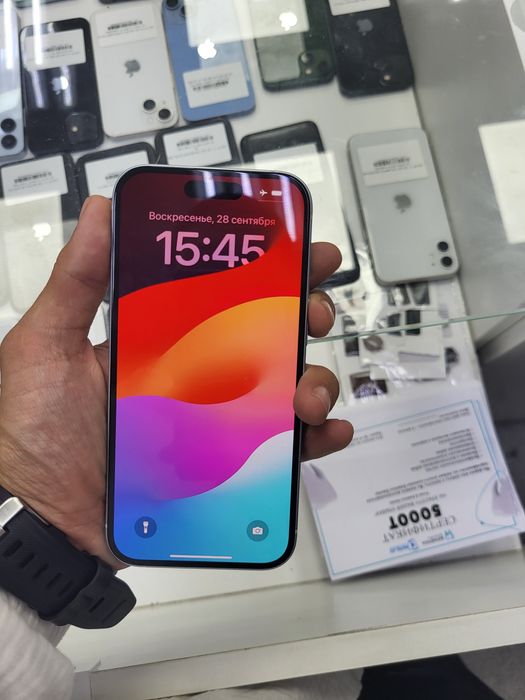 Iphone 15 128 gb blue 100%