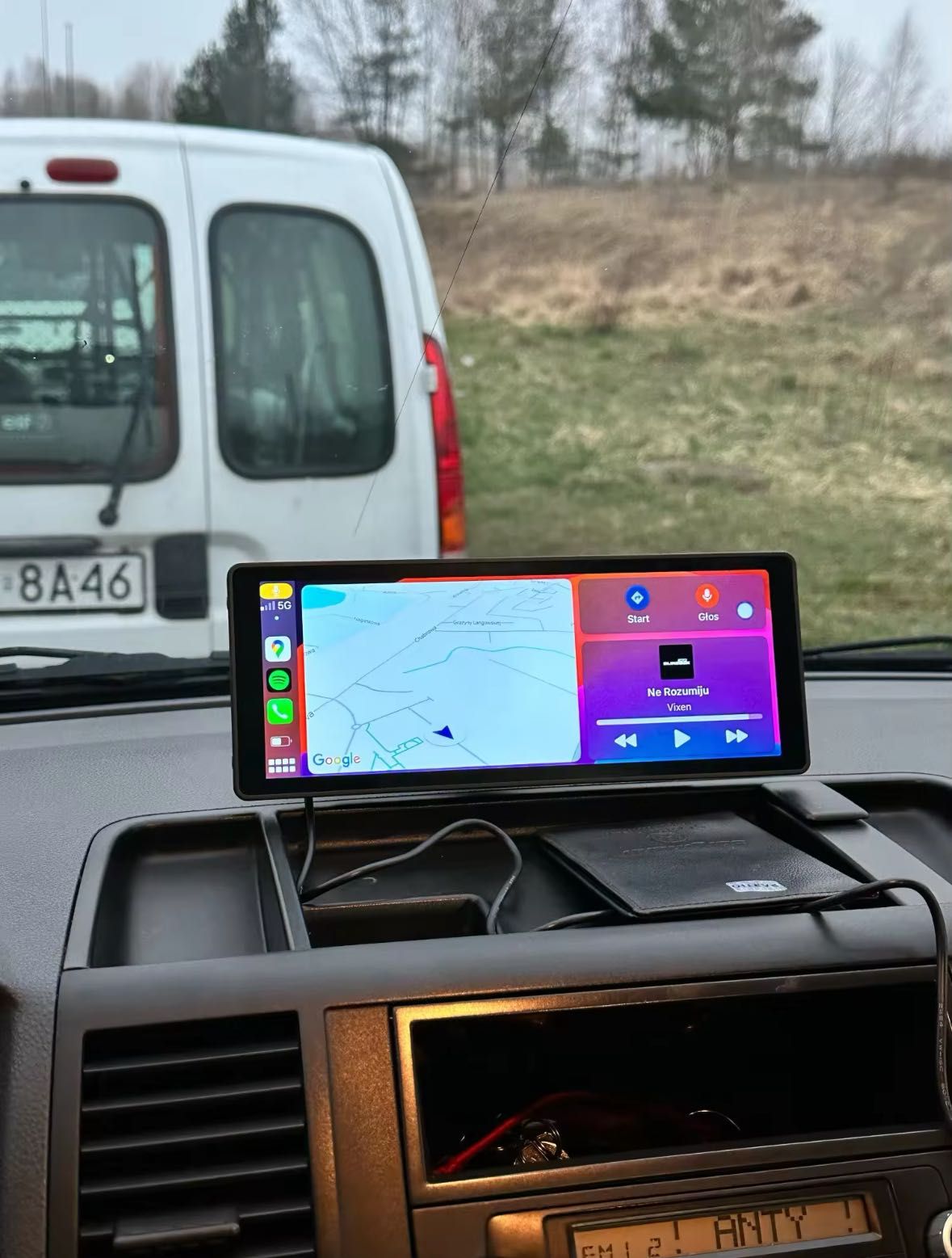 Navigatie Auto Universala | Apple CarPlay/Android Auto | 10 inc | Waze