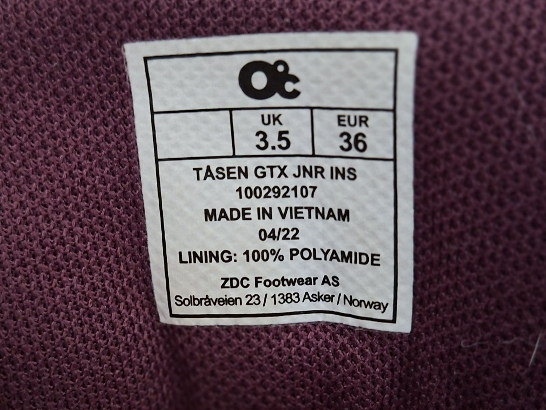 Zero Gore-tex-Ориг.детски обувки