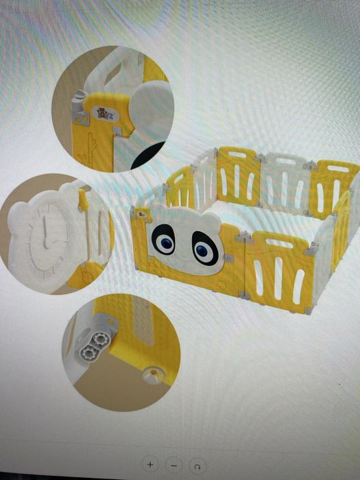 Tarc pentru copii pliabil Joyz, 120x120