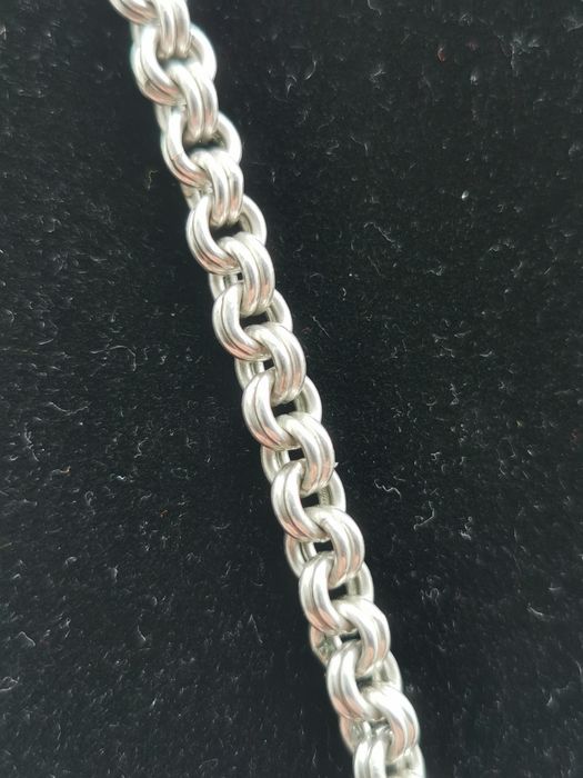 Set Lant Bratara Pandantiv lingou  argint 925 masiv