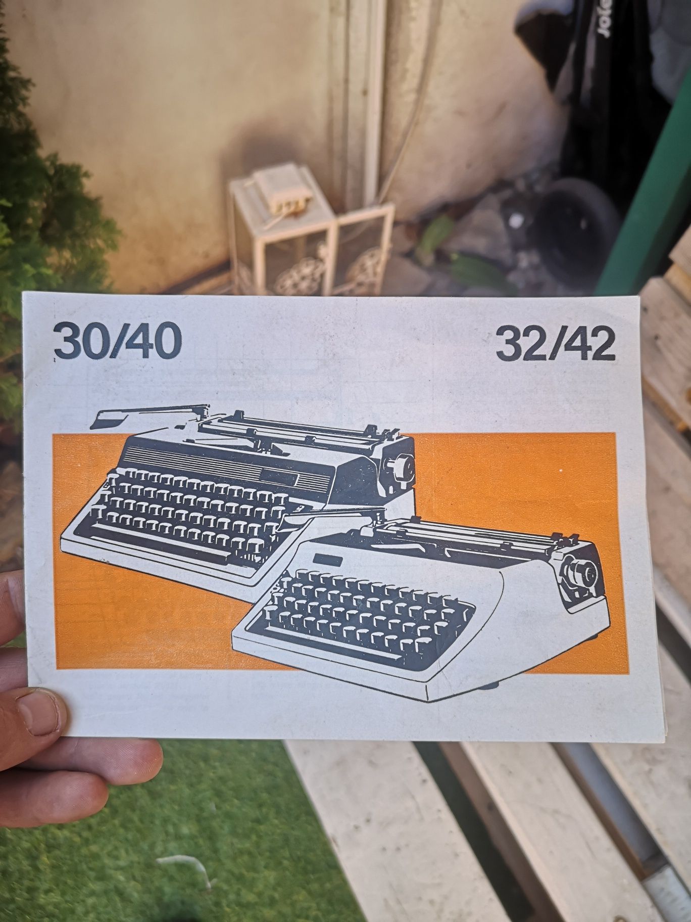 Mașină de scris Erika Model 42
