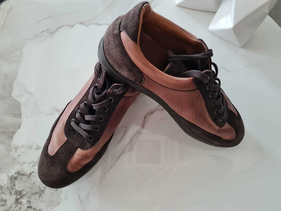 Мъжки оригинални кожени SNEAKERS Polo Ralph Lauren Handfod
