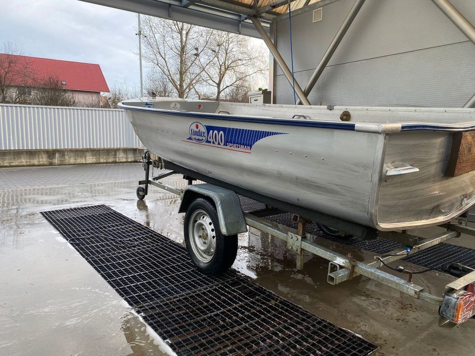 Barca linder sportsman 400 impecabila fara lovituri sau reparatii